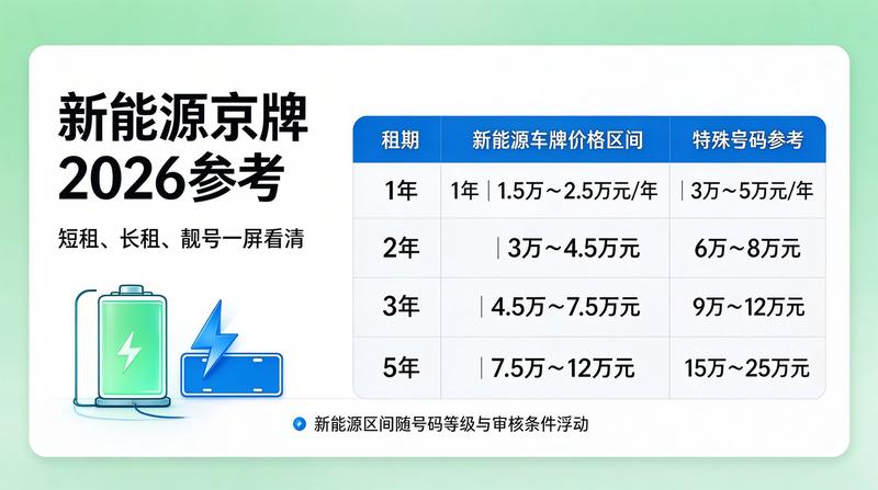 2026年新能源车指标政策